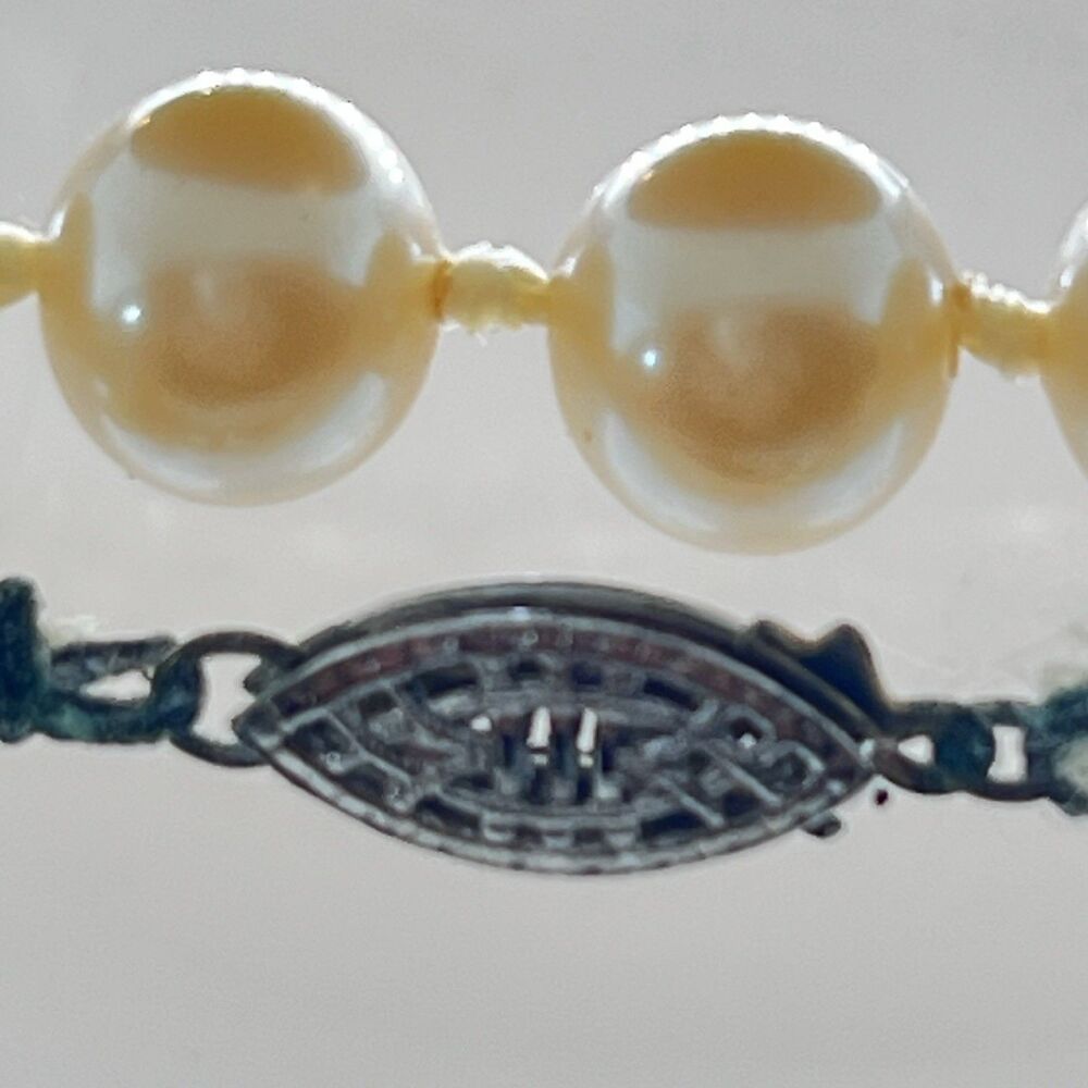VTG Champagne Colored Richelieu 38" Simulated/Faux Pearl Necklace-Dead Stock-NIB - Picture 6 of 12